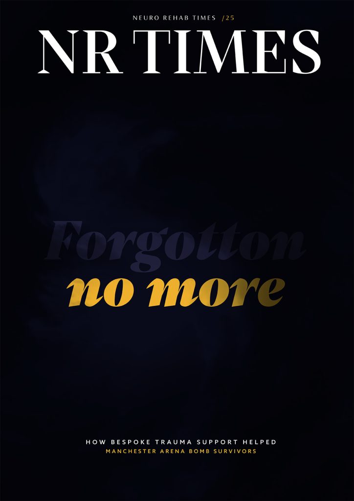 Neuro Rehab Times Cover Story - Forgotten No More